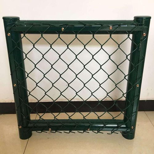 锦州喷塑篮球场围网 专业厂家打造高品质墨绿色运动场栏